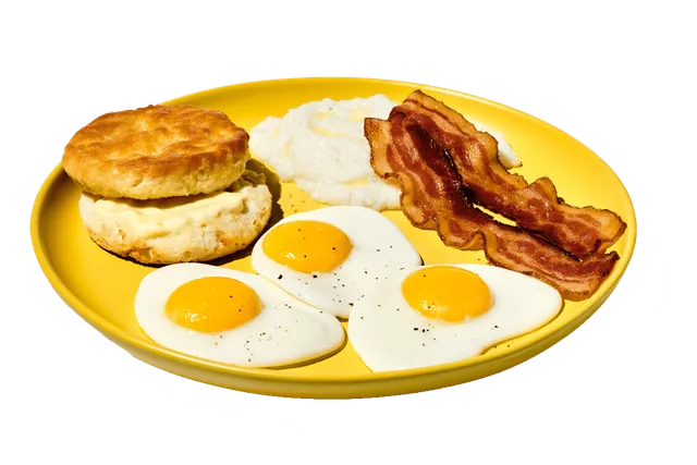 3 Egg Breakfast Plate from Krystal menu with price, nutrition and calories