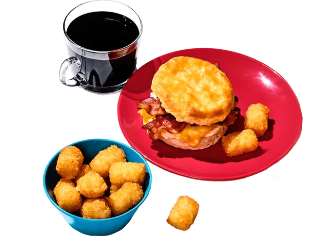 Bacon, Egg & Cheese Biscuit Combo from Krystal menu with price, nutrition and calories