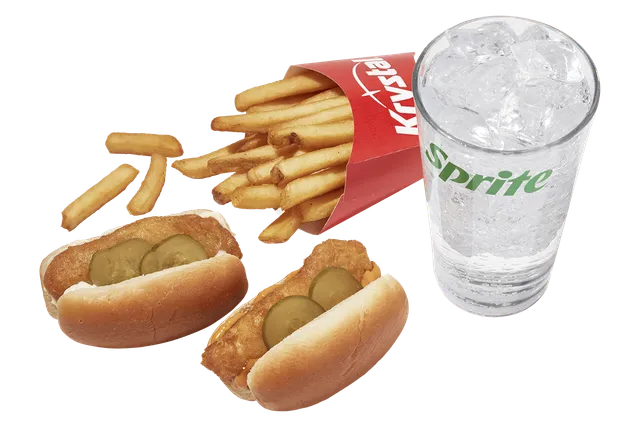 Chipotle Crispy Fish Slider Combo from Krystal menu with price, nutrition and calories