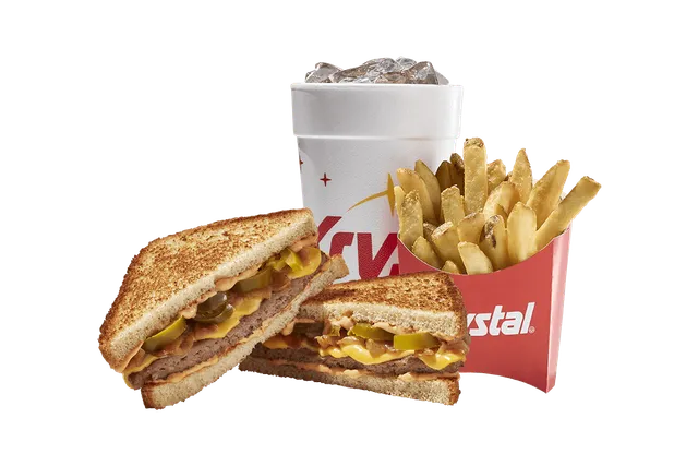 Chipotle Patty Melt Combo from Krystal menu with price, nutrition and calories