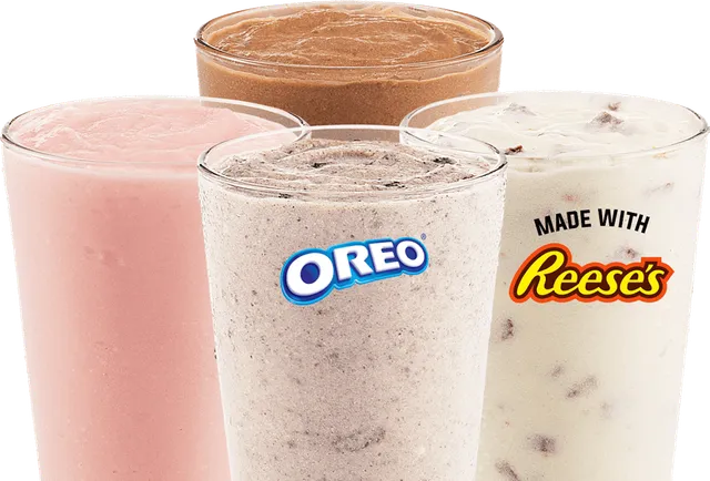 Classic Milkshakes from Krystal menu with price, nutrition and calories