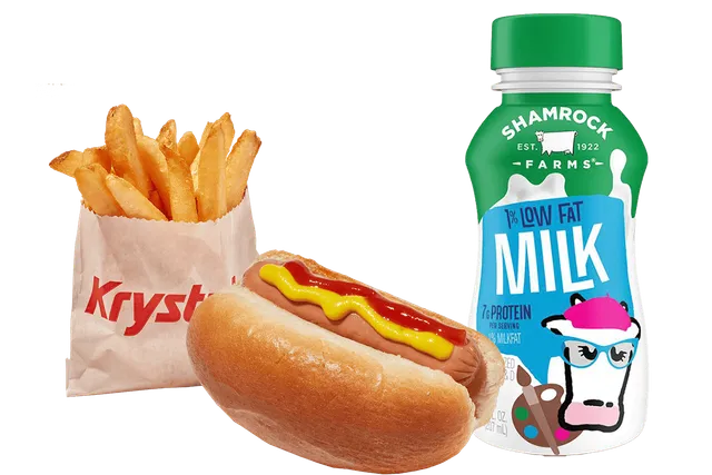 Classic Pup Kids Meal from Krystal menu with price, nutrition and calories