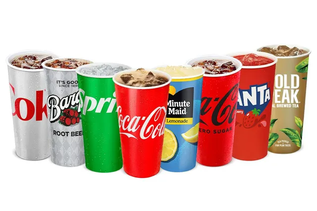Drinks from Krystal menu with price, nutrition and calories