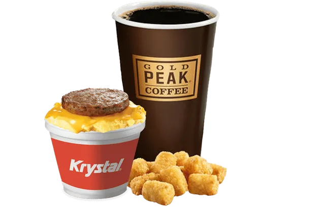 Low Carb Scrambler Bowl Combo from Krystal menu with price, nutrition and calories