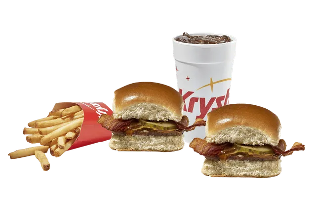 Mike's Hot Honey Bacon Krystal Combo from Krystal menu with price, nutrition and calories