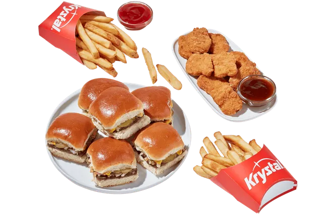 Mvp Meal from Krystal menu with price, nutrition and calories