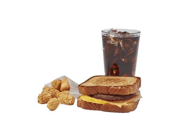 Sausage, Egg & Cheese Toast Combo from Krystal menu with price, nutrition and calories