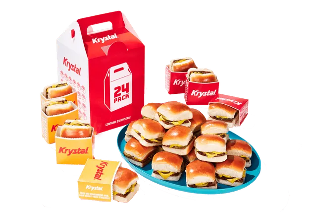 Steamer Pack - 24 Krystals Combo from Krystal menu with price, nutrition and calories